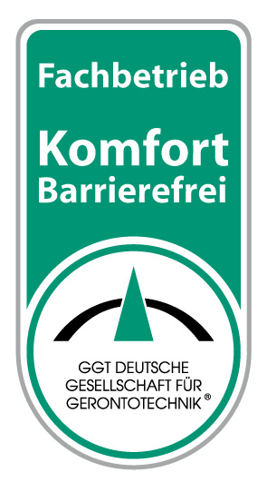 GGT Siegel: Fachbetrieb Komfort Barrierefrei